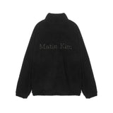 MATIN FLEECE HIGH NECK JUMPER IN BLACK