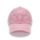 GLOSSY CRISP LOGO BALL CAP IN PINK