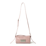 BUCKLE STRAP TWO WAY MINI BAG IN PINK