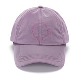 CRISP LOGO BALL CAP IN PURPLE