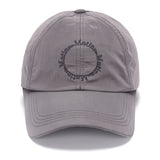 CRISP LOGO BALL CAP IN SILVER