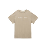 MATIN LOGO TOP IN BEIGE